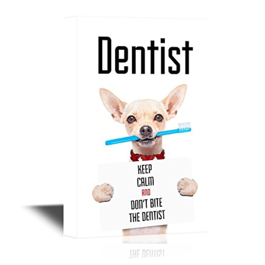 Canvas Wrap Ready - - Dentist Canvas Wall Art -