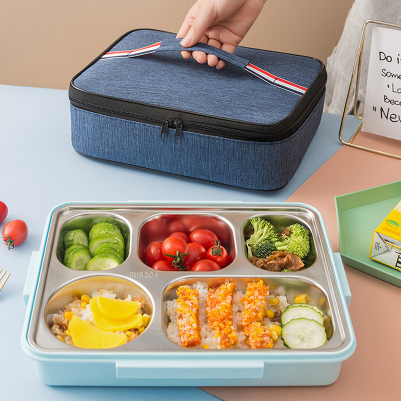 Tote Bag Sublimation - Portable Insulated Lunch Box Bag Large