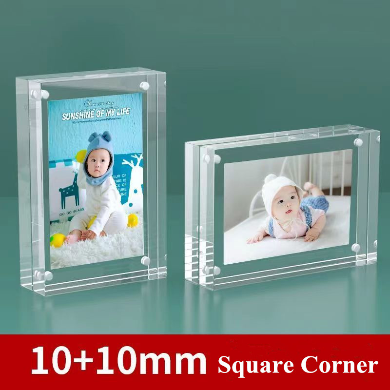 4x6cm / 6x9cm Double Sided Mag - Photo Acrylic Block avaliação e preço