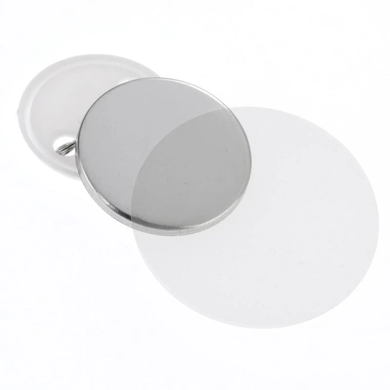 500Pcs/set Blank Badge Pinback - Button Badge Blank avaliação e preço