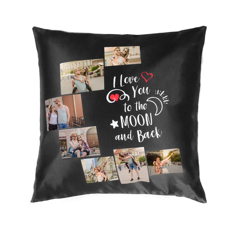 10pcs/Lot 7 Panels Blank Moon  - Pillow Cover Sublimation avaliação e preço