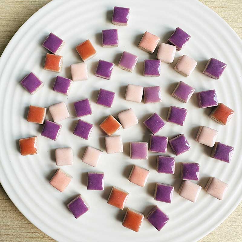 DIY 100g Ceramic Mosaic Tiles  - Ceramic Tile Blank avaliação e preço