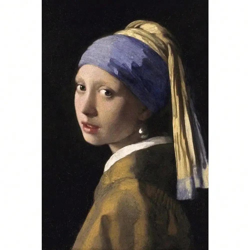 Girl With A Pearl Earring Canv - Canvas Wrap Ready avaliação e preço