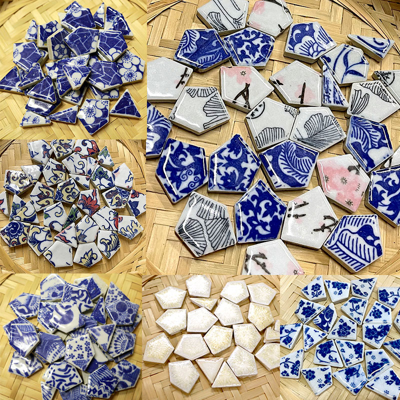100g Oval Ceramic Mosaic Tiles - Ceramic Tile Blank avaliação e preço