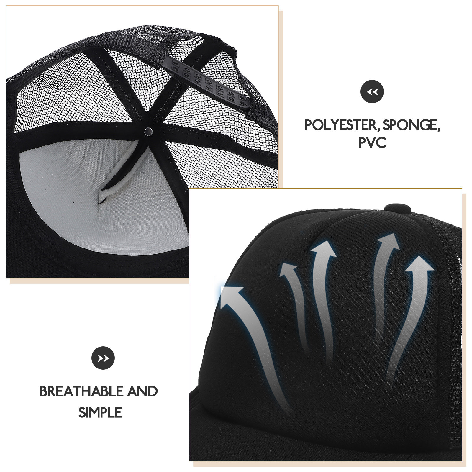 10Pcs Blank Baseball Hats Mesh - Hat Sublimation Blank avaliação e preço