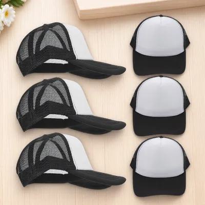 10Pcs Blank Mesh Baseball Caps - Hat Sublimation Blank avaliação e preço