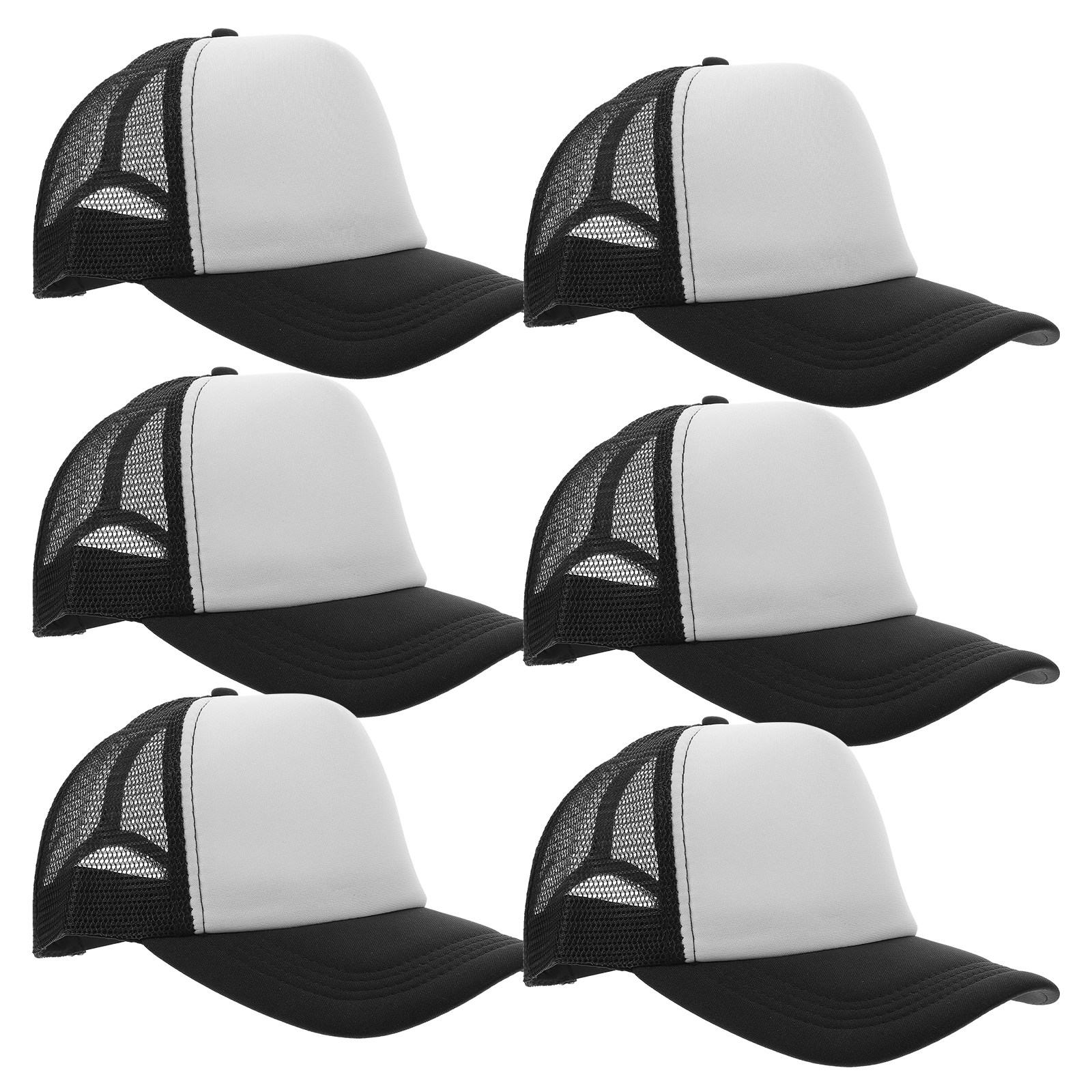10Pcs Blank Mesh Baseball Caps - Hat Sublimation Blank avaliação e preço