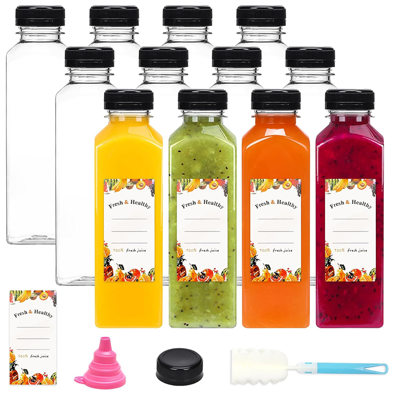 500ML Juice Bottles with Caps  - Water Bottle Blank avaliação e preço
