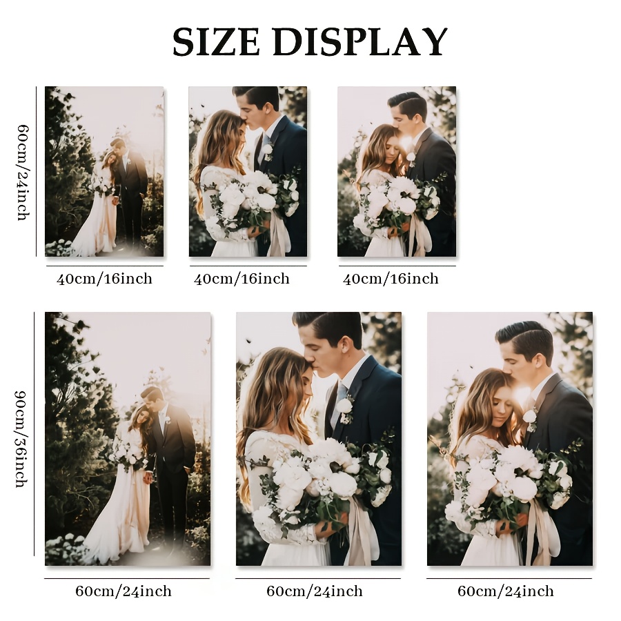 2D Flat, 3pcs 3pcs Personalize - Canvas Wrap Ready avaliação e preço