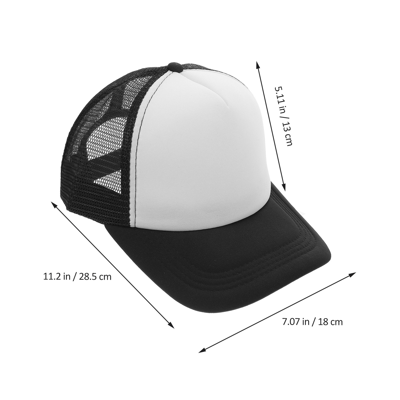 10Pcs DIY Blank Trucker Hat Me - Hat Sublimation Blank avaliação e preço