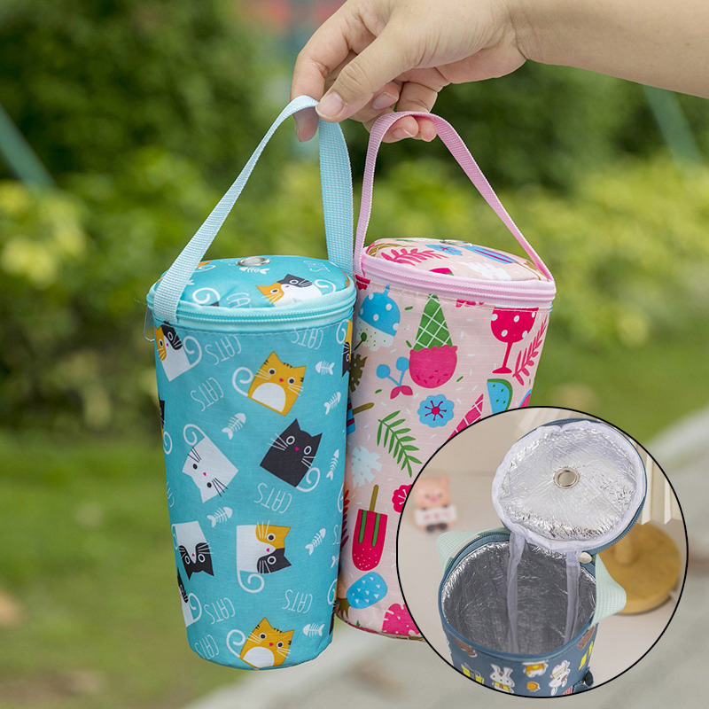 New Portable Milk Tea Tote Bag - Tote Bag Sublimation avaliação e preço
