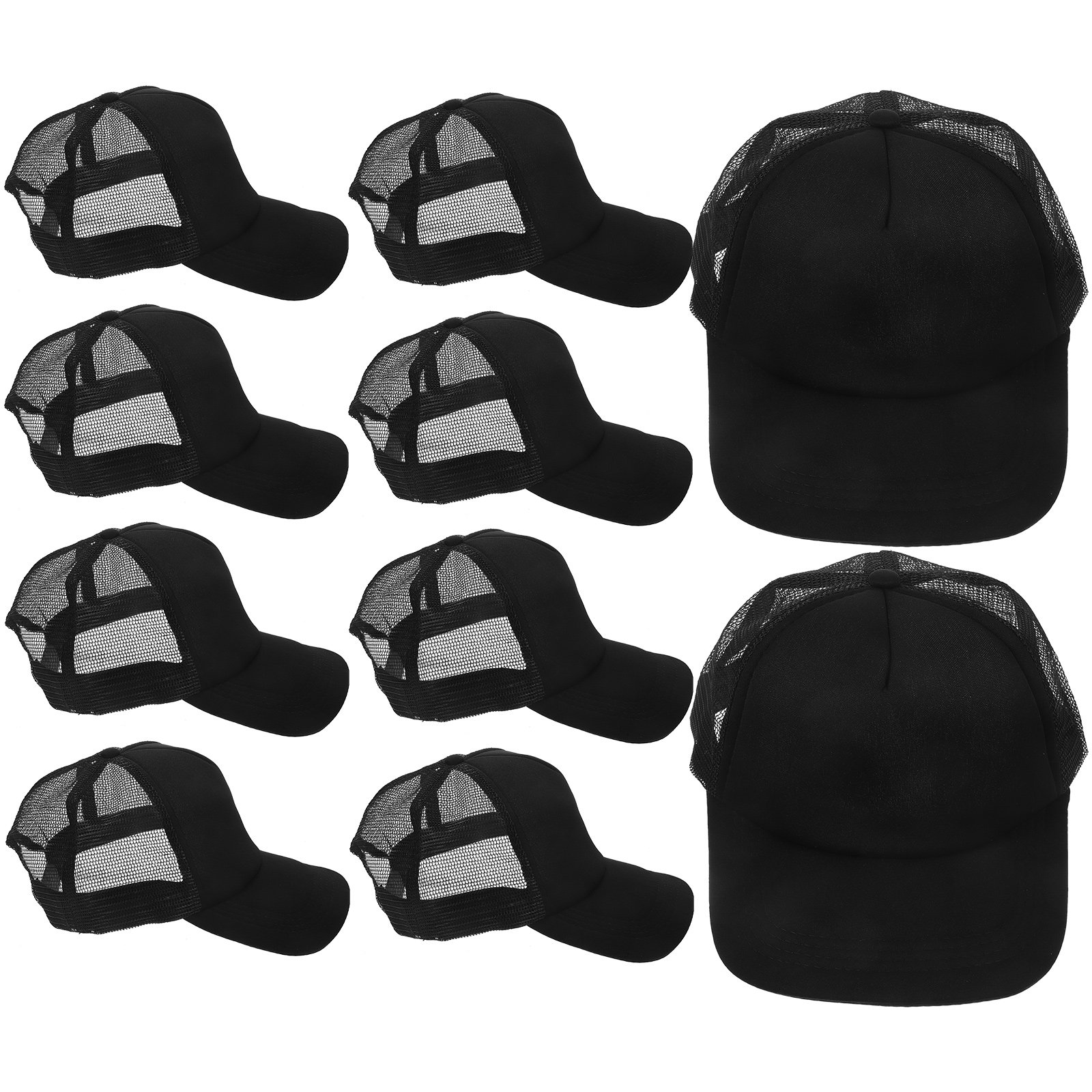 10Pcs Blank Mesh Baseball Caps - Hat Sublimation Blank avaliação e preço