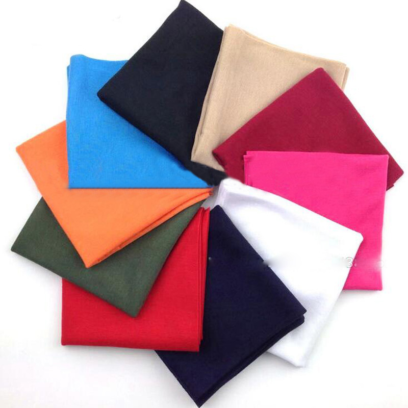 Solid Bandana Scarf Headband F - Bandana Blank White avaliação e preço