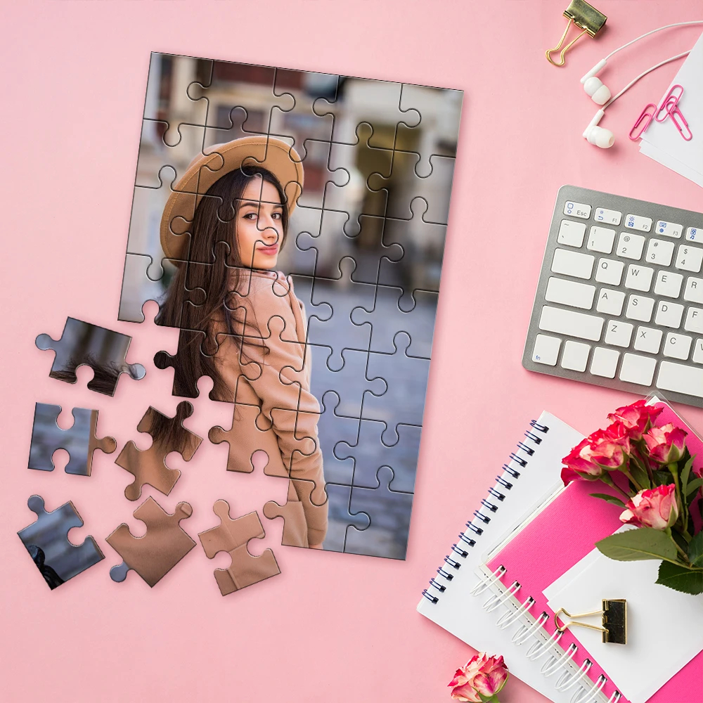 Custom Photo Puzzle Personaliz - Puzzle Blank White avaliação e preço