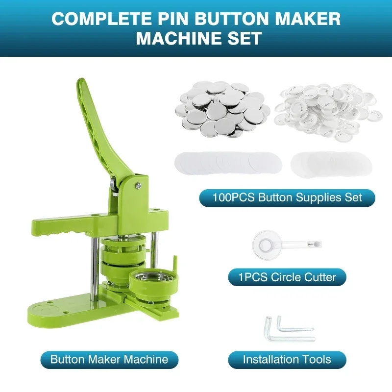 25/32/37/44MM Button Maker Mac - Button Badge Blank avaliação e preço