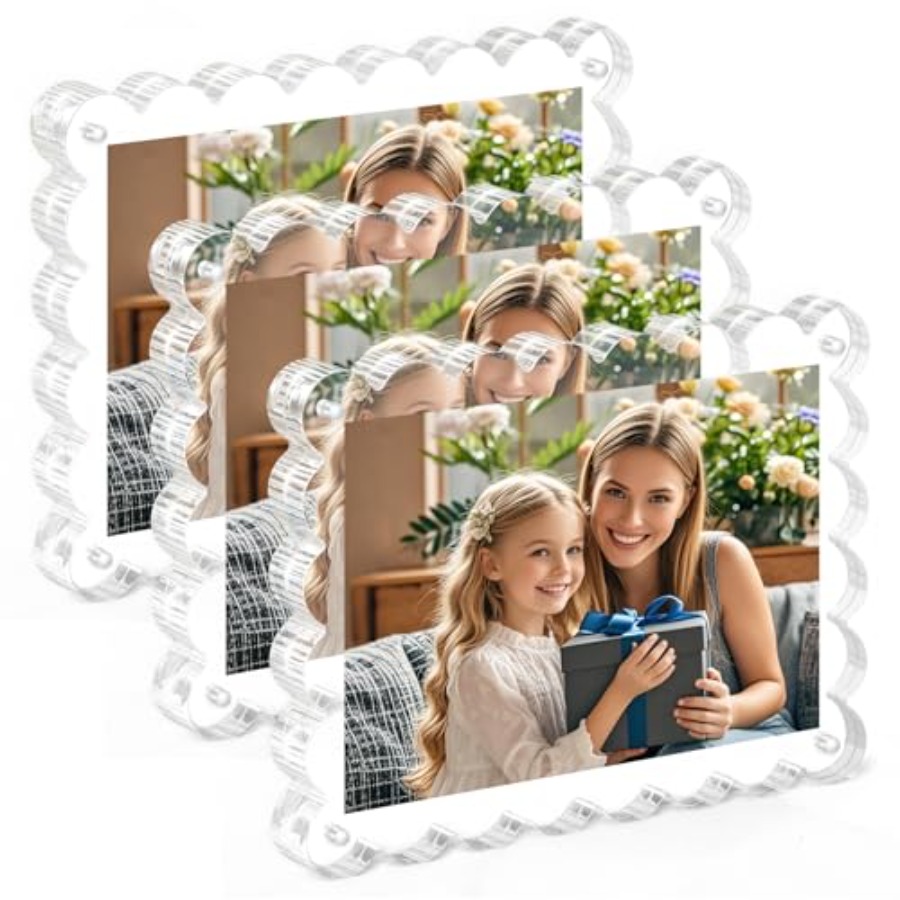 3Pack Magnetic Acrylic Picture - Photo Acrylic Block avaliação e preço