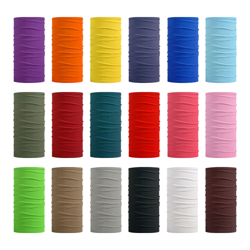 Seamless Solid Color Bandanas  - Bandana Blank White avaliação e preço