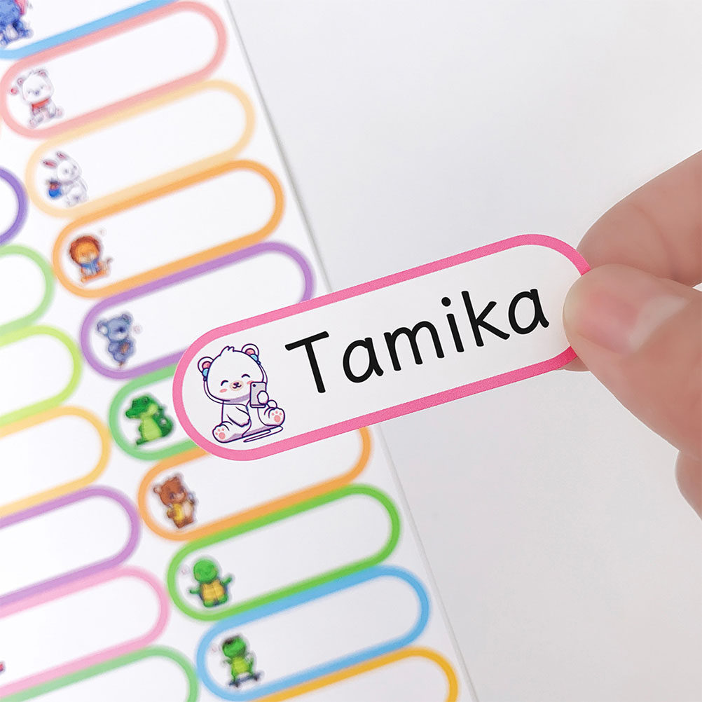 10 Sheets Writable Name Tag St - Water Bottle Blank avaliação e preço