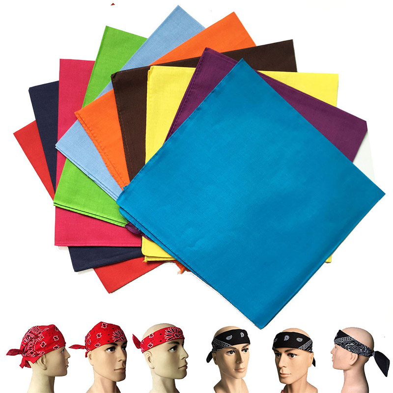 High Quality Solid Hip Hop Cot - Bandana Blank White avaliação e preço