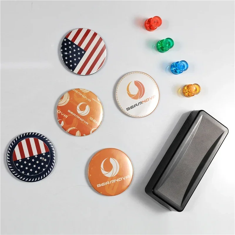 50/100PCS 25-75mm Magnet Refri - Button Badge Blank avaliação e preço