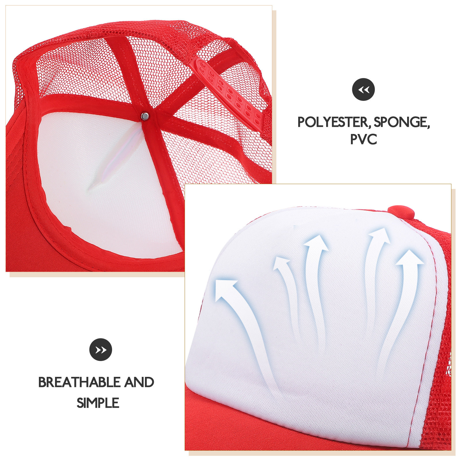 10Pcs Sublimation Blank Mesh B - Hat Sublimation Blank avaliação e preço